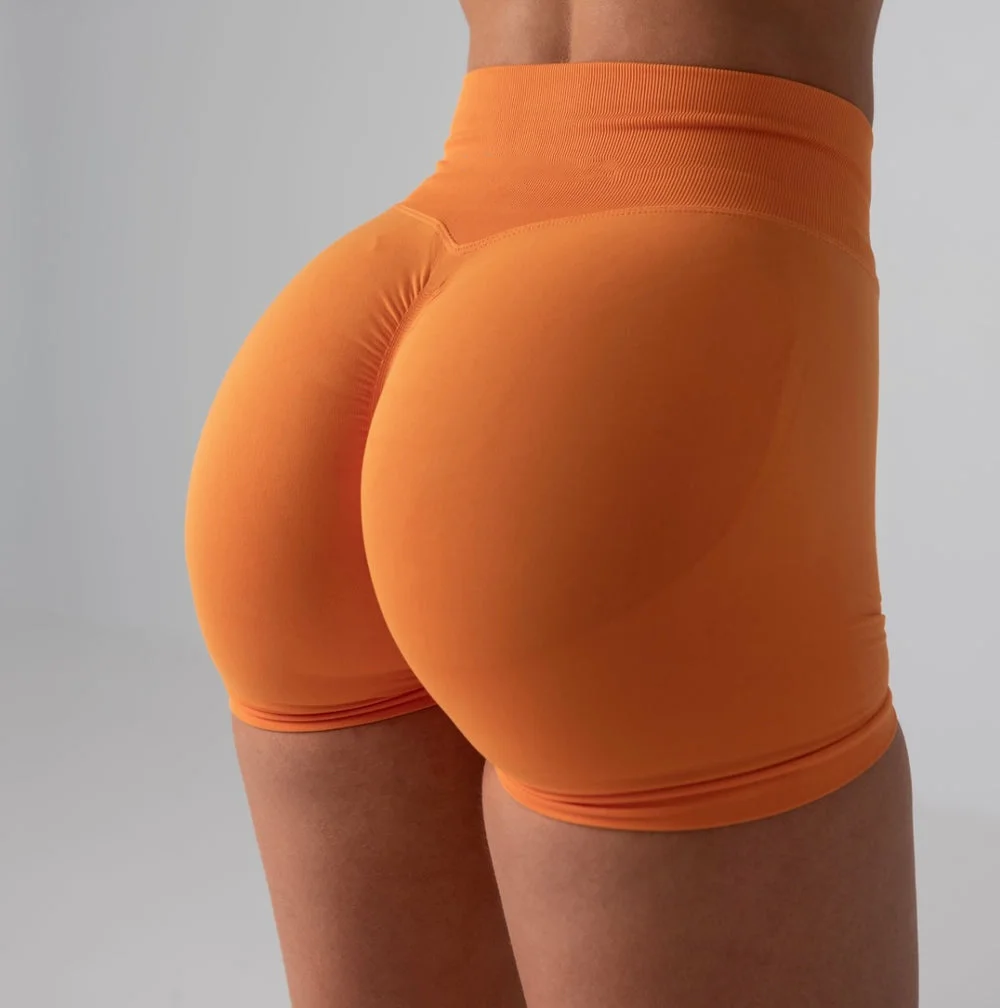 Custom Logo Women Gym Sports Wear Fitness Workout Seamless Yoga Pants Scrunch Butt Lift Legging 3527