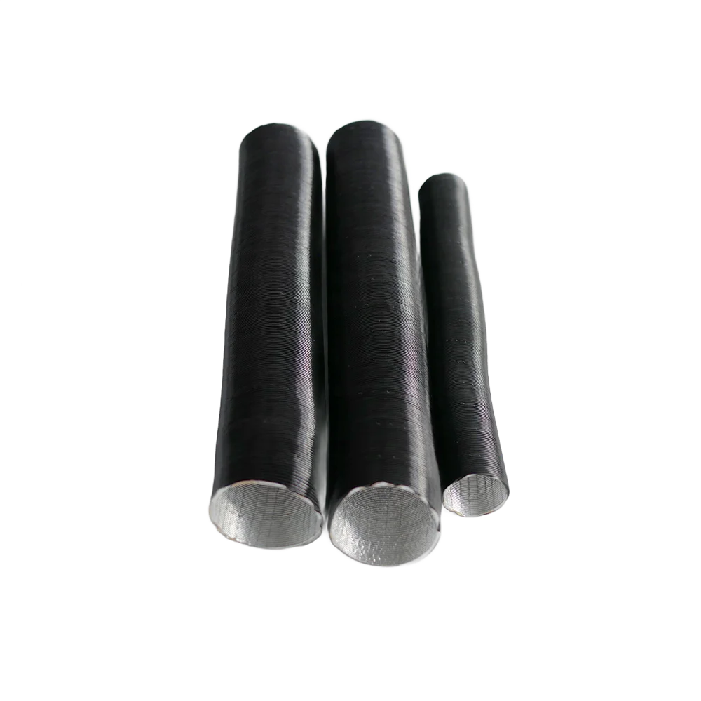 Intake Pipe for Parking Fuel Heater / Hot Air Pipe / Corrugated Pipe   Aluminum Foil Flexible Pipe