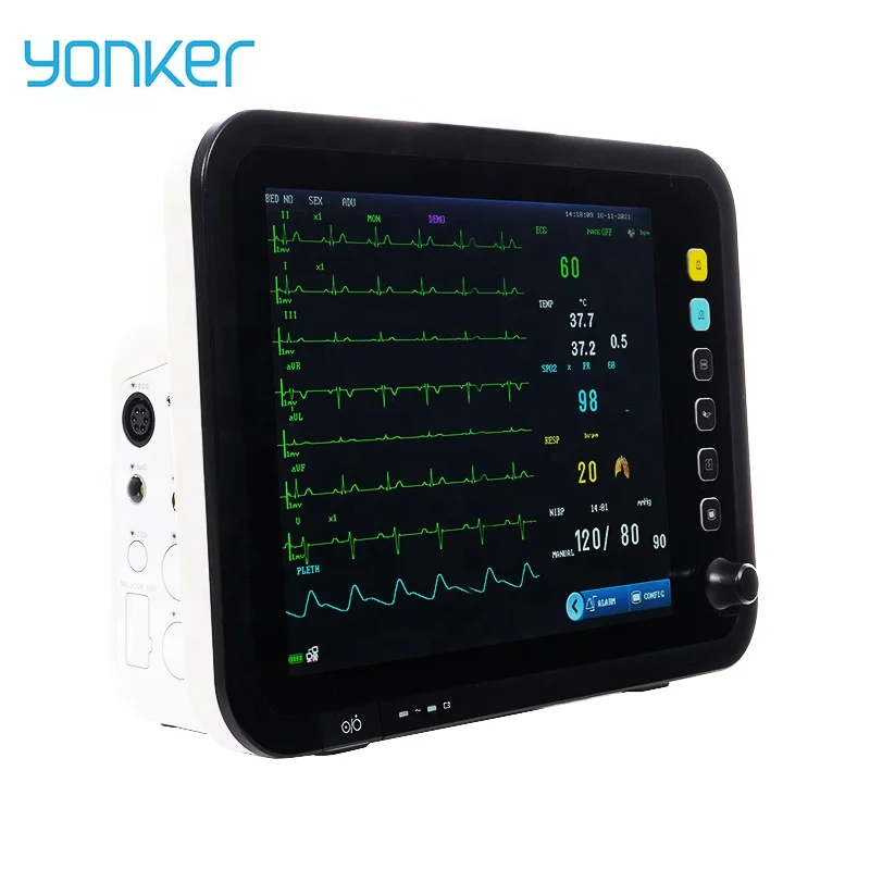 Yonker cardiac monitor vital signs monitor  Multi parameter Patient Monitor for Hospital general ward
