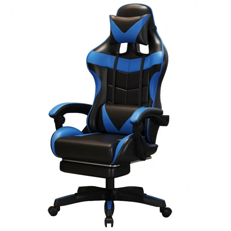 Red Gaming Chair For Computer PC Game Massage Chair Fashionable Lift Chair Synthetic Leather