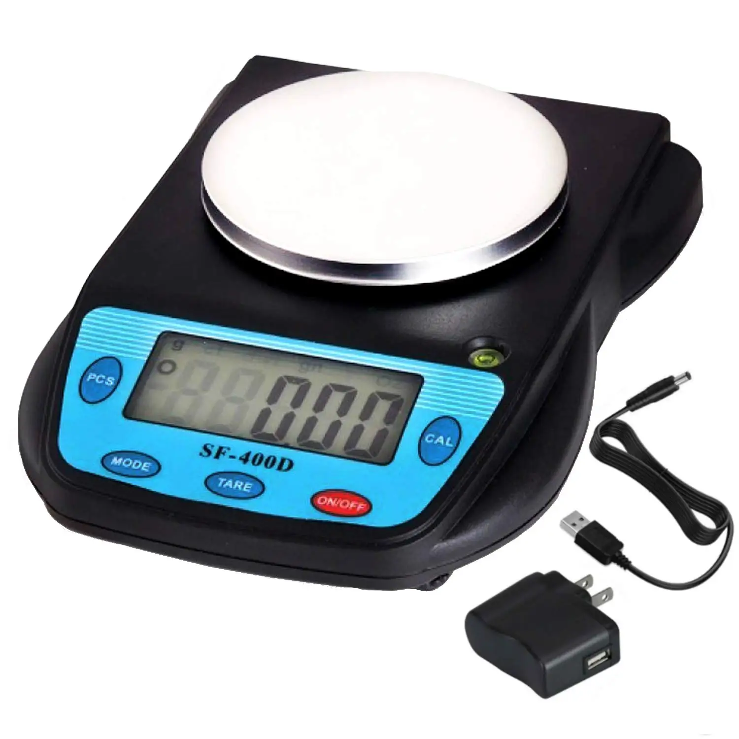 SF-400D Digital Laboratory Balance 600g x 0.01g - Battery Powered