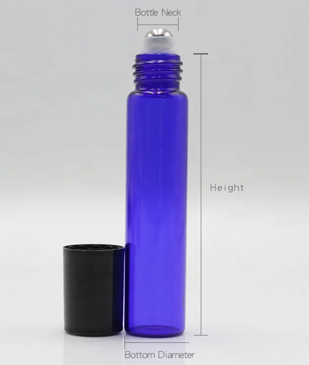 customized fancy 20ml perfume bottle glass roller bottles for cosmetic