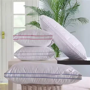 Customized Comfortable Hotel Home Luxury Filling Pillow Quality Soft 100% Cotton Fiber Bed Pillows for Sleeping
