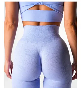 High Quality Tummy Control Leggings Yoga Pants Sports Gym  Impact Digital Seamless Leggings for Women