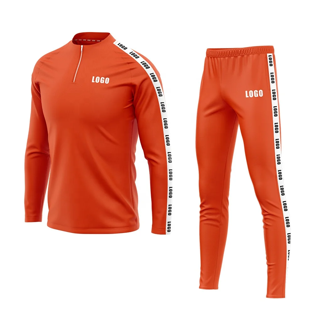 Custom Design School Uniform Tracksuits Polyester Fabric Wholesale Zip