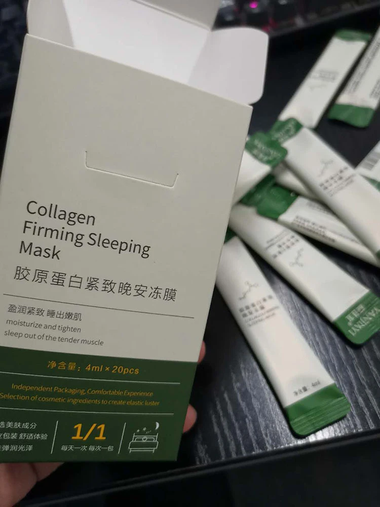 Collagen Firming Sleeping Mask Yanjiayi Collagen Firming Good Night