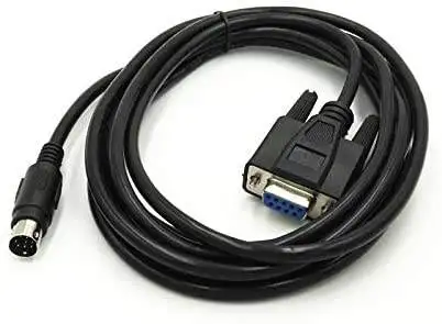 High Quality Mini Din 8p Rs232 Db9 to Mini Din 8pin 4 Pin 8 Pin to Serial Db9 Programming ACCDTC301 DB9 f to Ps2  Cable
