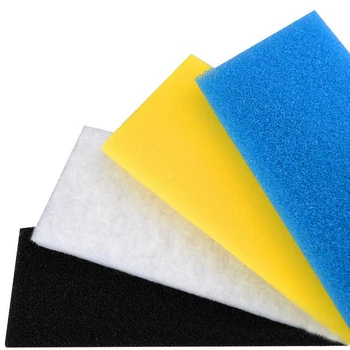 customized 10~60PPI i foam bio pre Water Treatment filter sponge cotton floss mat pad