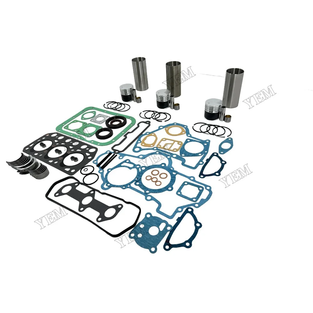 Overhaul Kit With Bearing Set Fit for Mitsubishi K3B Engine 6