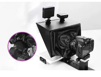 FEELWORLD TP13A Wide Angle Teleprompter Supports up to 11" Smartphone Tablet Prompting detail image