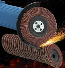 Fast Shipment 4" 100mm T27/T29 Zirconia Grinding Wheels Tough Flap Disc with Fiberglass and Plastic Backing Abrasive Tools