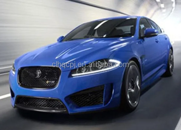 For Jaguar XF2012-2015 Base Upgrade to XFR-S Version Low to High Front Bumper Completely Exhaust Rear Lip Body Kit