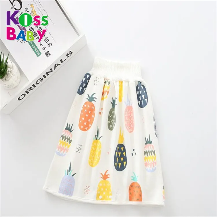 Удобная многоразовая детская юбка для подгузников для взрослых шорты 2 в 1 ткань моющаяся Водонепроницаемая детская юбка для подгузников для малышей