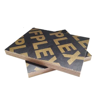 1220x2440mm 18mm Black/Brown/Red Film Faced Plywood Hardwood 3x6 Plywood Concrete Plywood Sheet For Construction