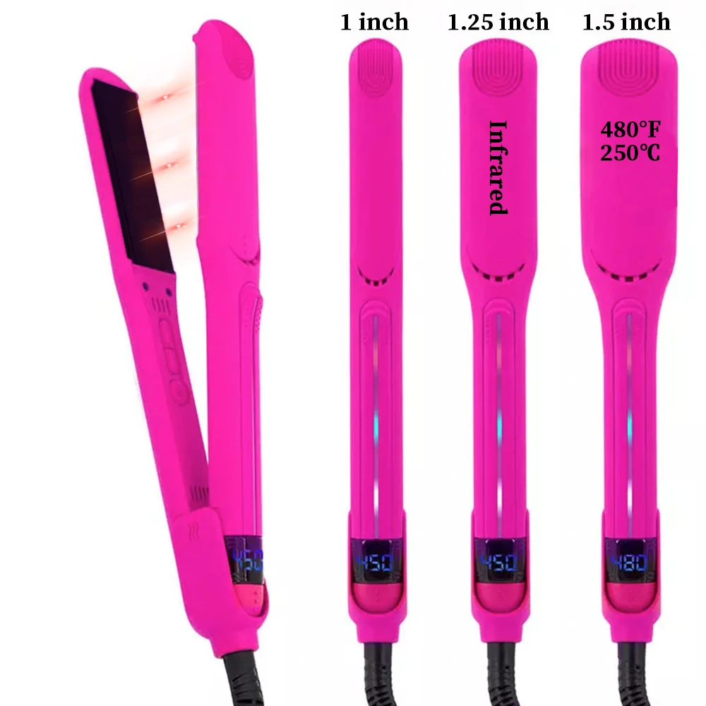 Infrared Ionic 450 Degrees 480f 1 1.25 1.5 Inch Mch Pink Professional