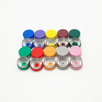 Medical 13mm Aluminum Plastic Flip Top Cap for Bottles