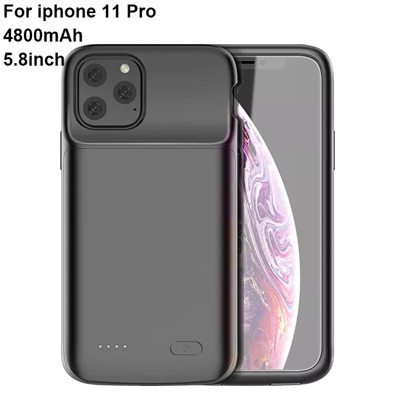 Big Capacity 5000mah Power Case For Iphone 12 13 14 Pro Max