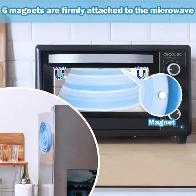 Foldable Splatter Splash Guard Microwave Oven Cooking Anti