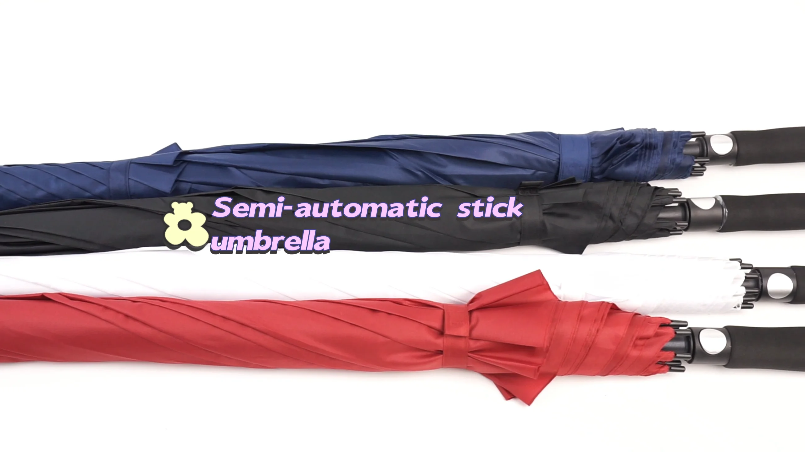 Custom Logo Large Golf Umbrella Automatic Wholesale Windproof