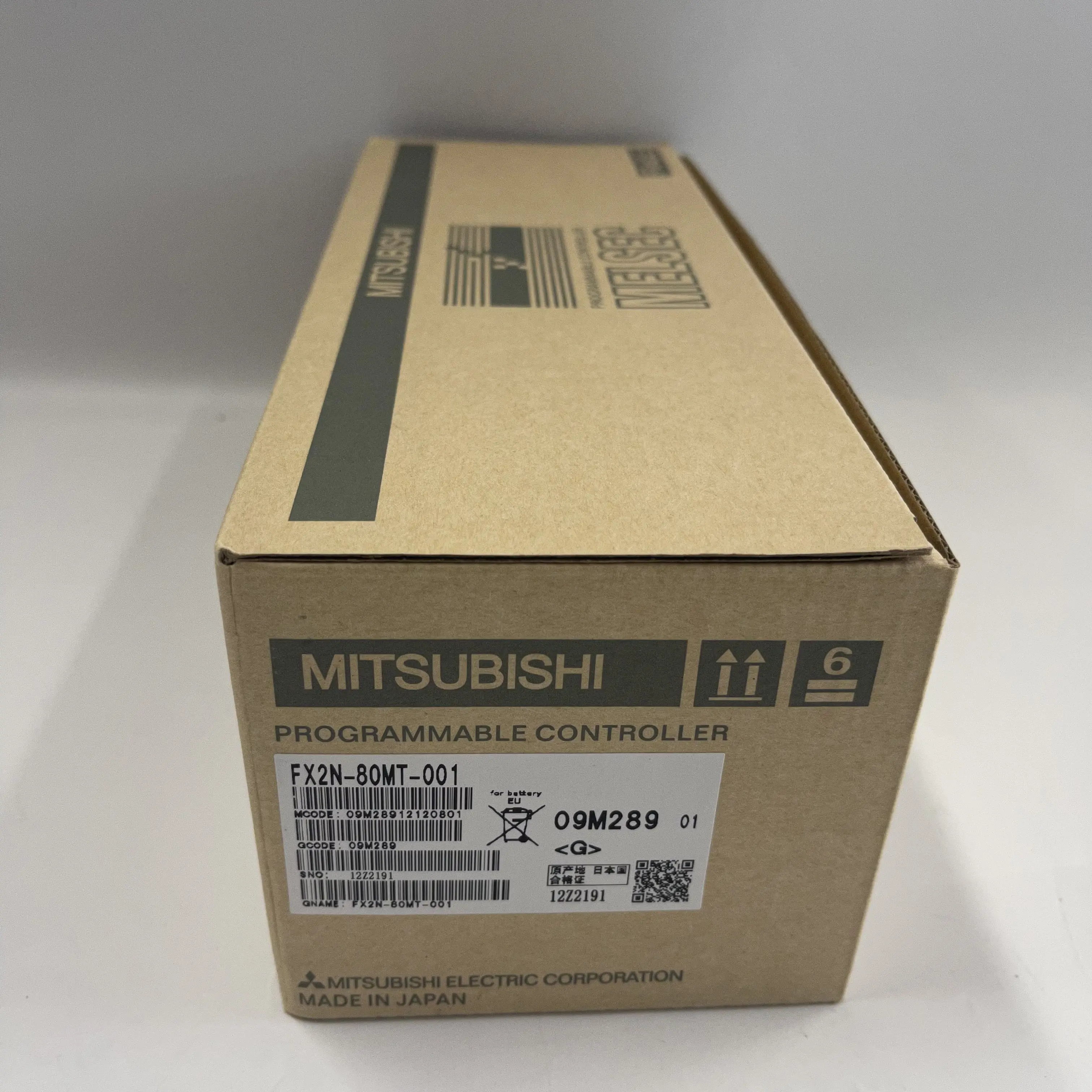 Mitsubishi PLC CPU Unit FX2N-80MT-001