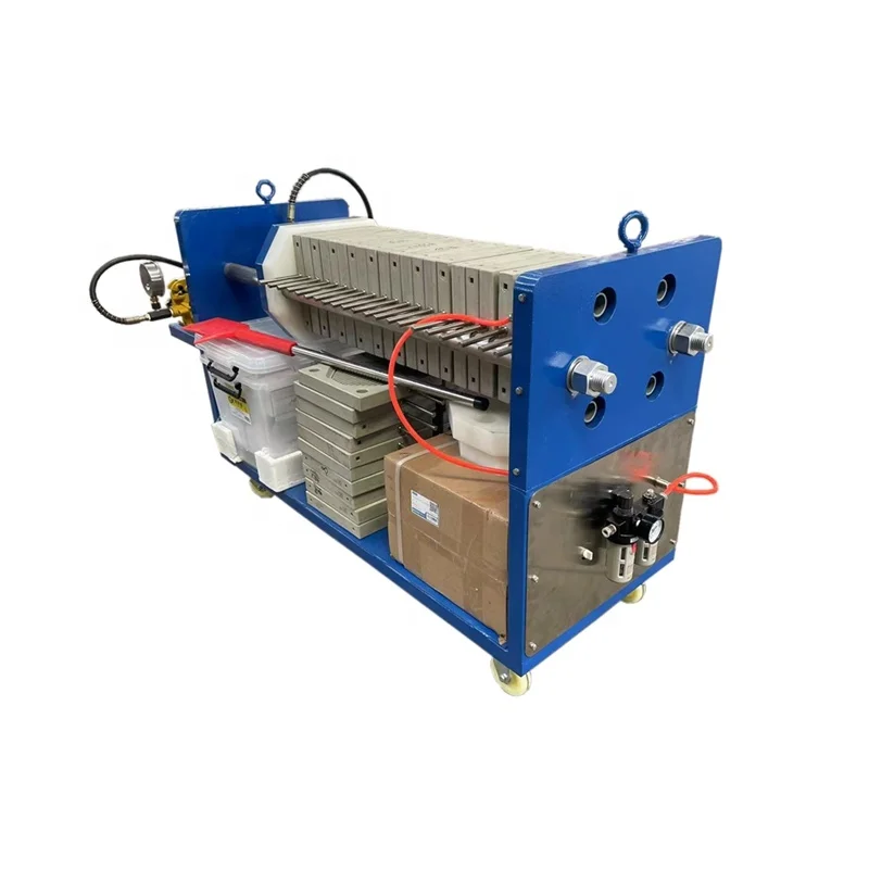 Small Size Chamber Filter Press Machine in Sewage Industry