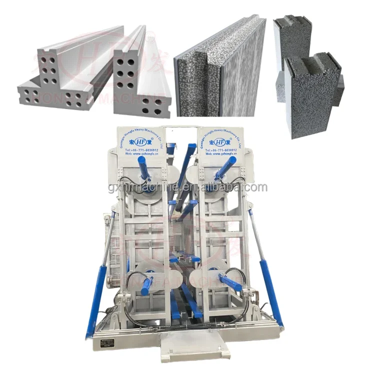 Precast Concrete Eps Panel Making Machinery Precast Concrete Wall Panel Sandwich Machine Foam Concrete Panel Machine