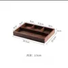 Four-compartment storage box