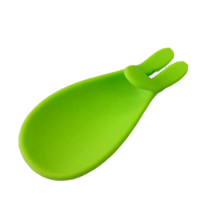 TB03 Многофункциональный Забавный силиконовый Подставка для ложки/силиконовый подставка для чая в форме кролика/милый мини силиконовый держатель для чайных пакетиков