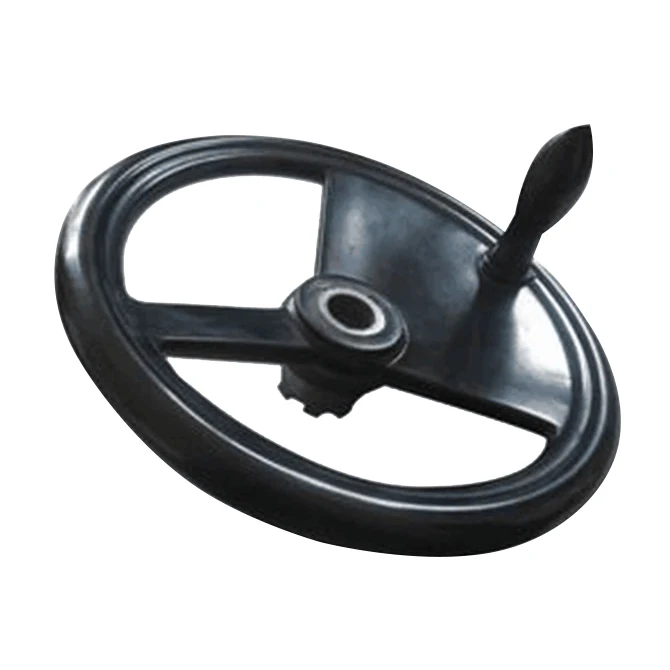 product solid spoked cast iron threaded handwheel for cnc milling machine new casting services product-1