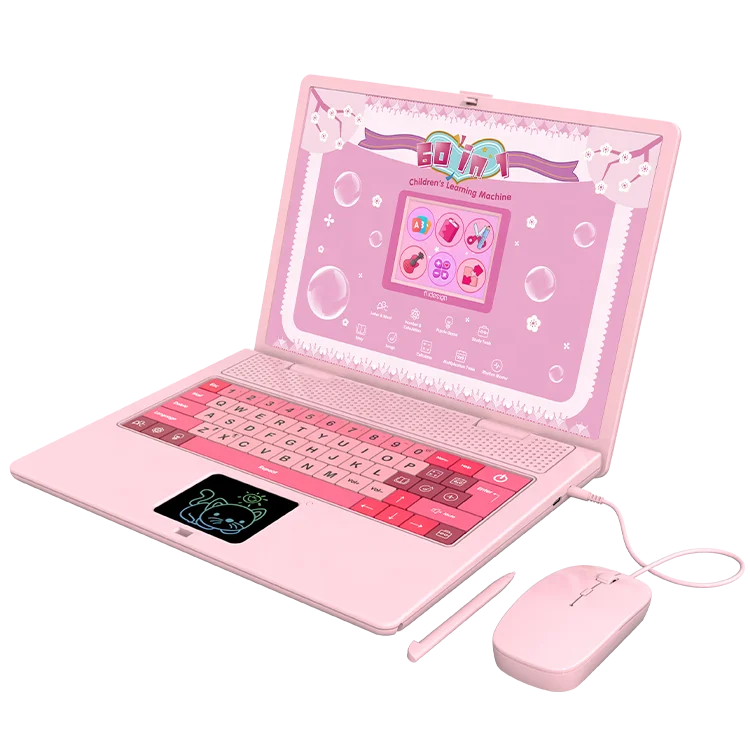 CT900 3.5 Inch Color Screen Intelligent Kids Laptop Learning Machine of Toy for Children to Study and Amuse