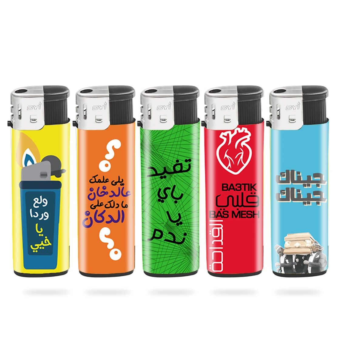 DONGYI Lighter Cigarettes Smoking Plasma Electric Pocket Lighter
