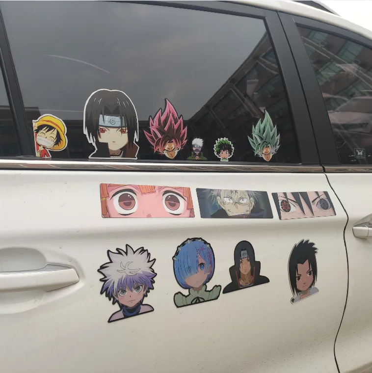 Buy Anime Sticker Kakegurui 001  Big Head  PEEK Car Stickers Anime Vinyl  Stickers Decorative Waifu Sticker Cartoon Car Decal Colorful 33 x 6  Online at desertcartINDIA