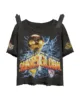 T-shirts-4กราฟิกสีดำที่กำหนดเอง