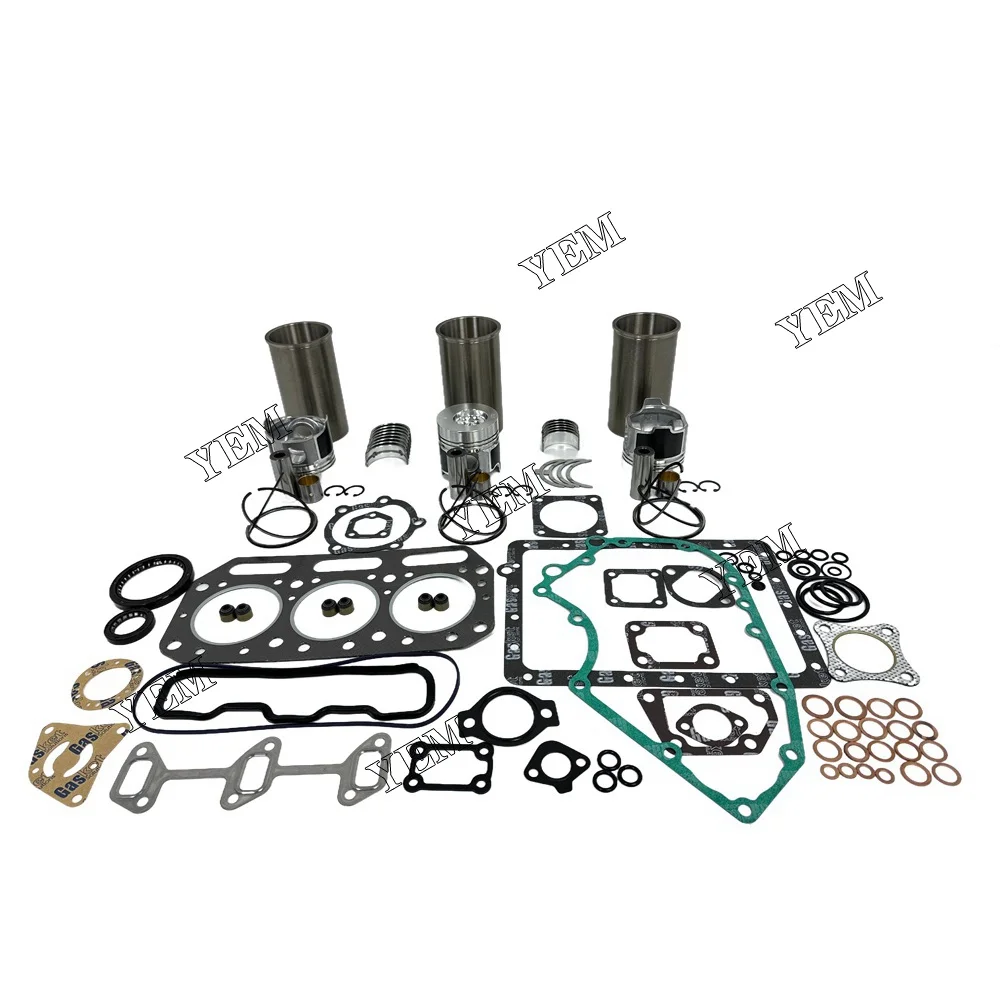 Overhaul Kit With Bearing Set Fit for Yanmar 3T75HLE Engine 5