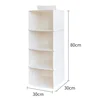 Blanco original, grande, de cuatro niveles, sin cajones, 30*30*80.
