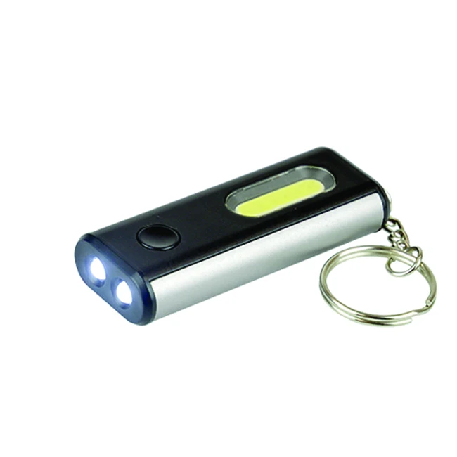 Mini Pocket LED Light Flashlight Lamp Keyring Key Chain Carabina Torch XDUK 