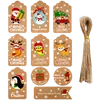 Étiquette de Noël