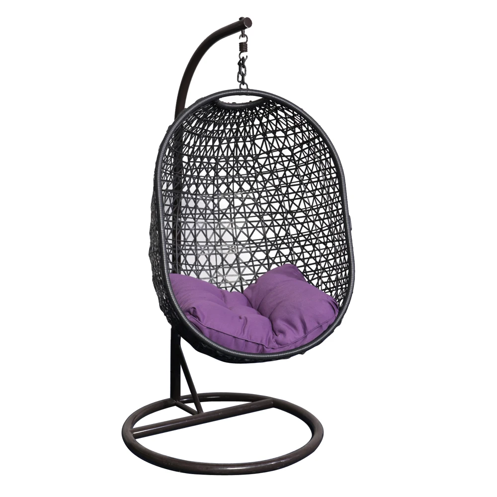 Rattan Egg Swing Chair Patio and Garden Furniture with Hanging Design