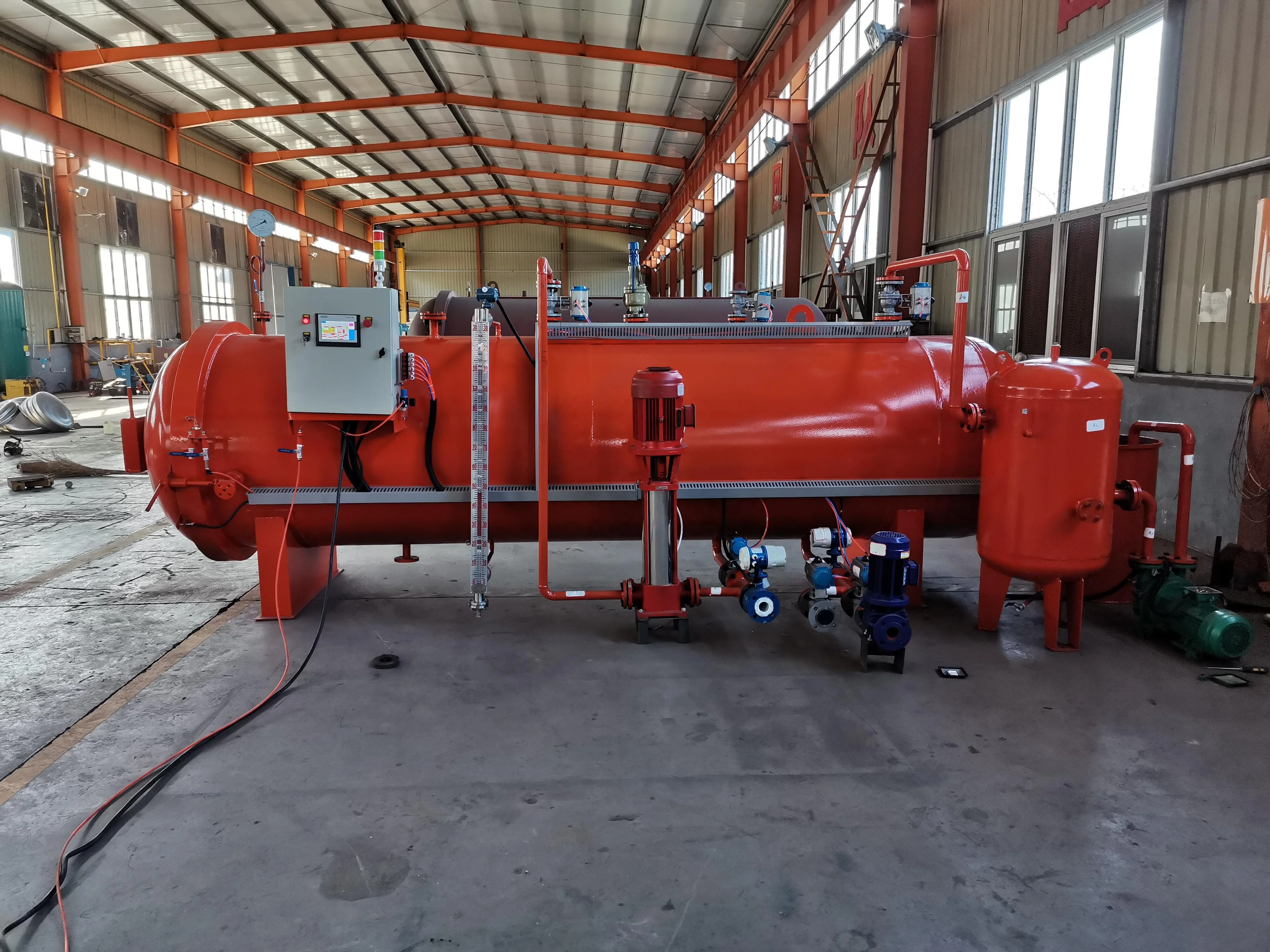 Cca Holz behandlungs prozess Druck Dampf Bambus Holz Autoklav
