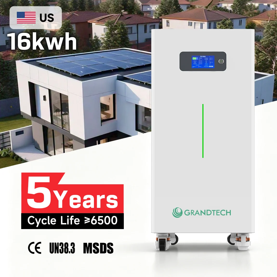 Household Solar System 15KWh Lithium Battery Pack 51.2V 24V 10kw Lifepo4 Battery 300Ah 314Ah 16KWh 48V Energy Storage Battery