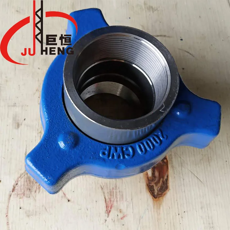 Juheng Brand Manufactory API Standard Hammer Union FIG206 for Petroleum Pipeline