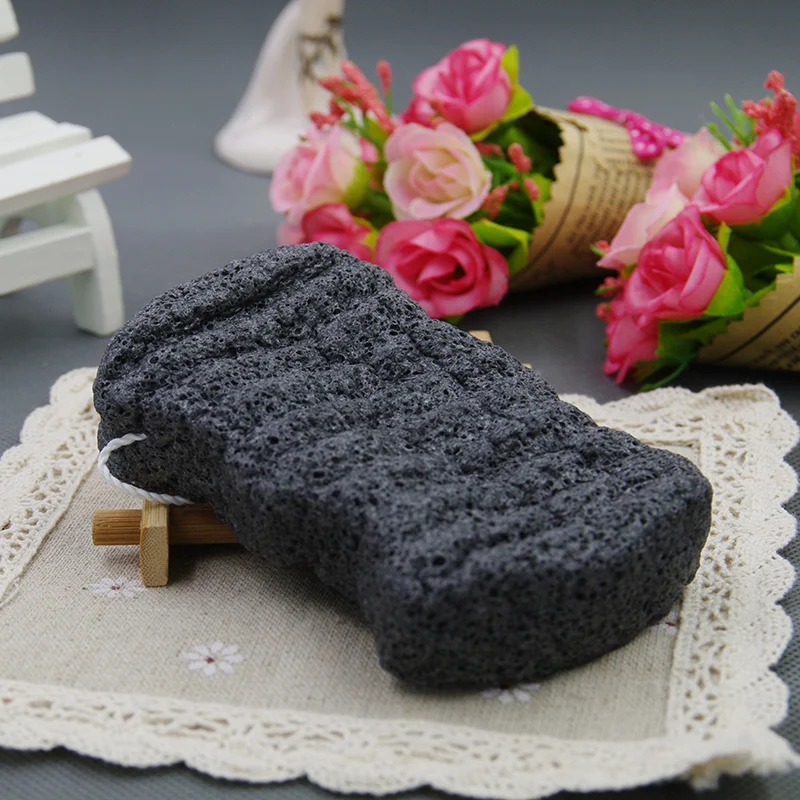 Мягкий отшелушивающий губчатый скребок для тела Konjac мягкий биоразлагаемый ванны душа лица частная этикетка все натуральные взрослые
