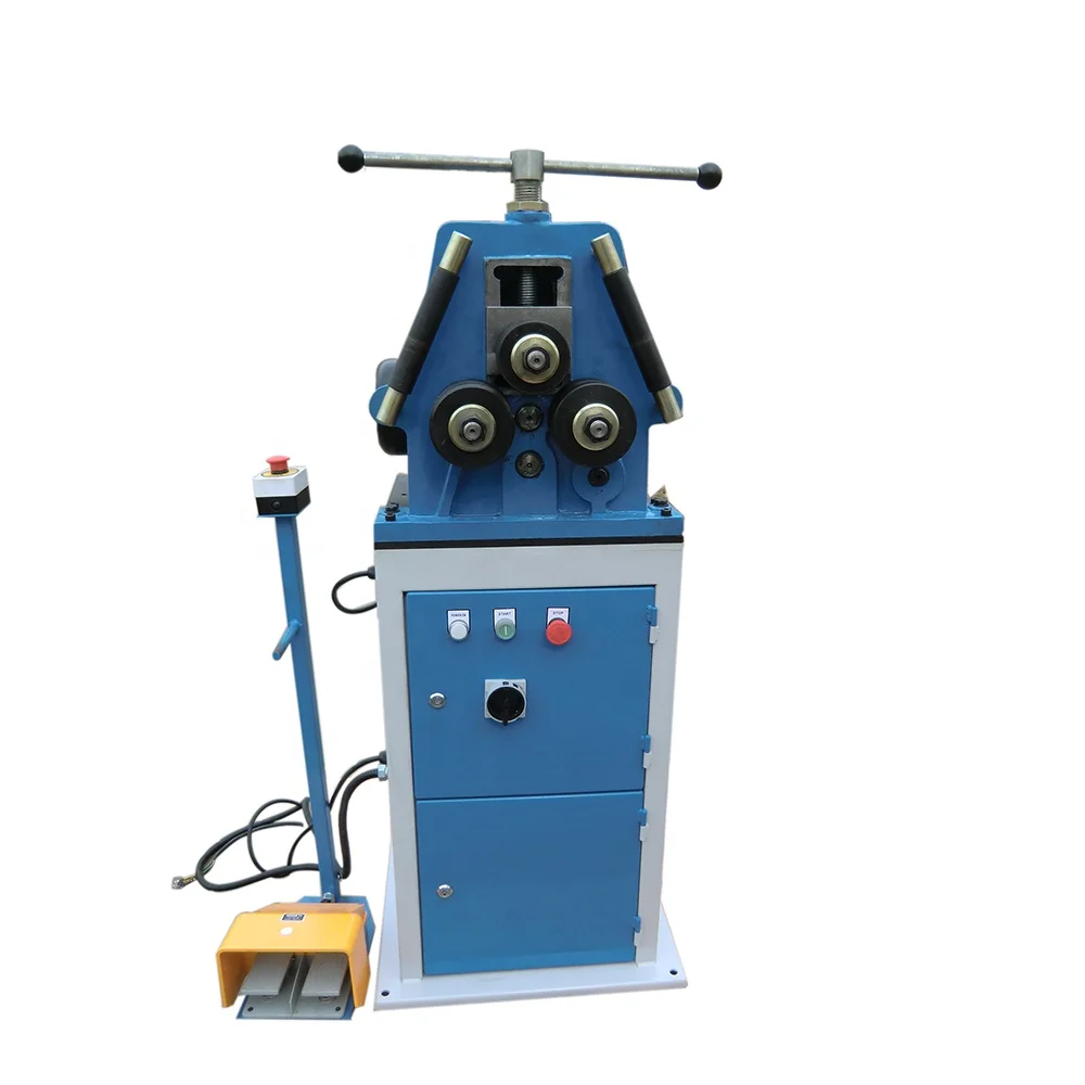 ERBM10HV TTMC Motorised Pipe & Section Rolling Machine Manual Flat Bar ...