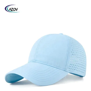 Sports Style Summer Lightweight Quick Drying Sun Hat Waterproof Baseball Cap for Outdoor & Running Mesh Letter Pattern