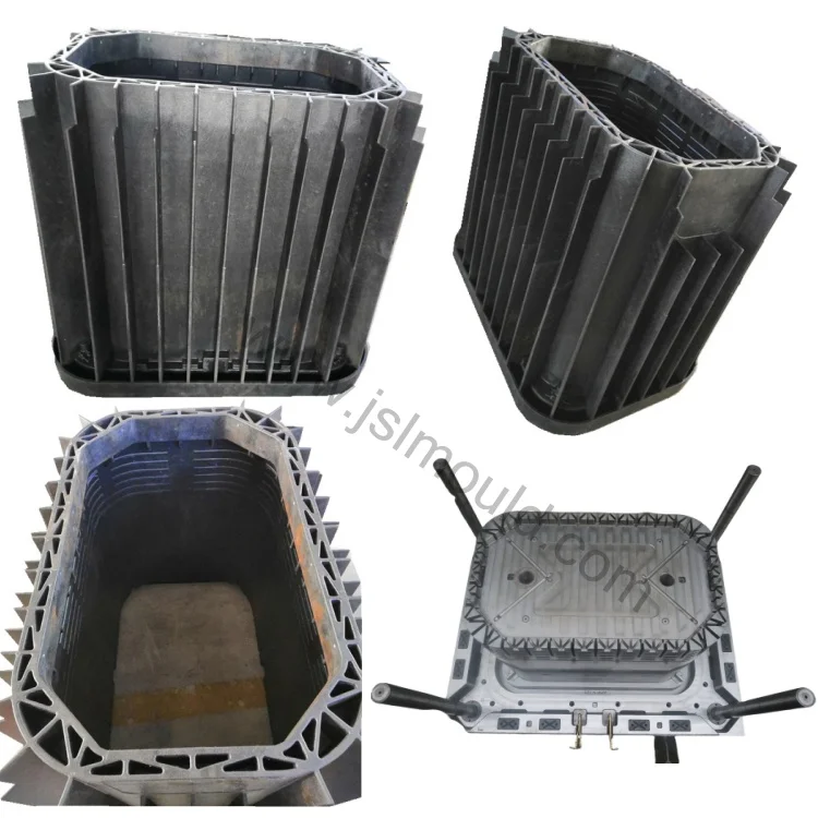 Quality Customized Plastic Injection Water Meter Box Irrigation Valve Box Mold