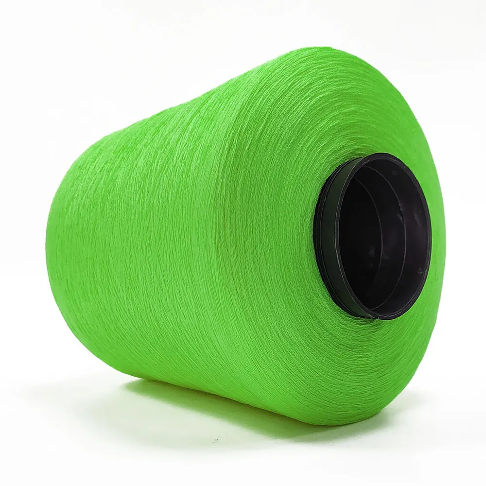 Low MOQ 24S Cold Silk Thread Viscose Nylon Mixed Dyed Yarn Composition Ice Silk Blended Yarn for Knitting Machine