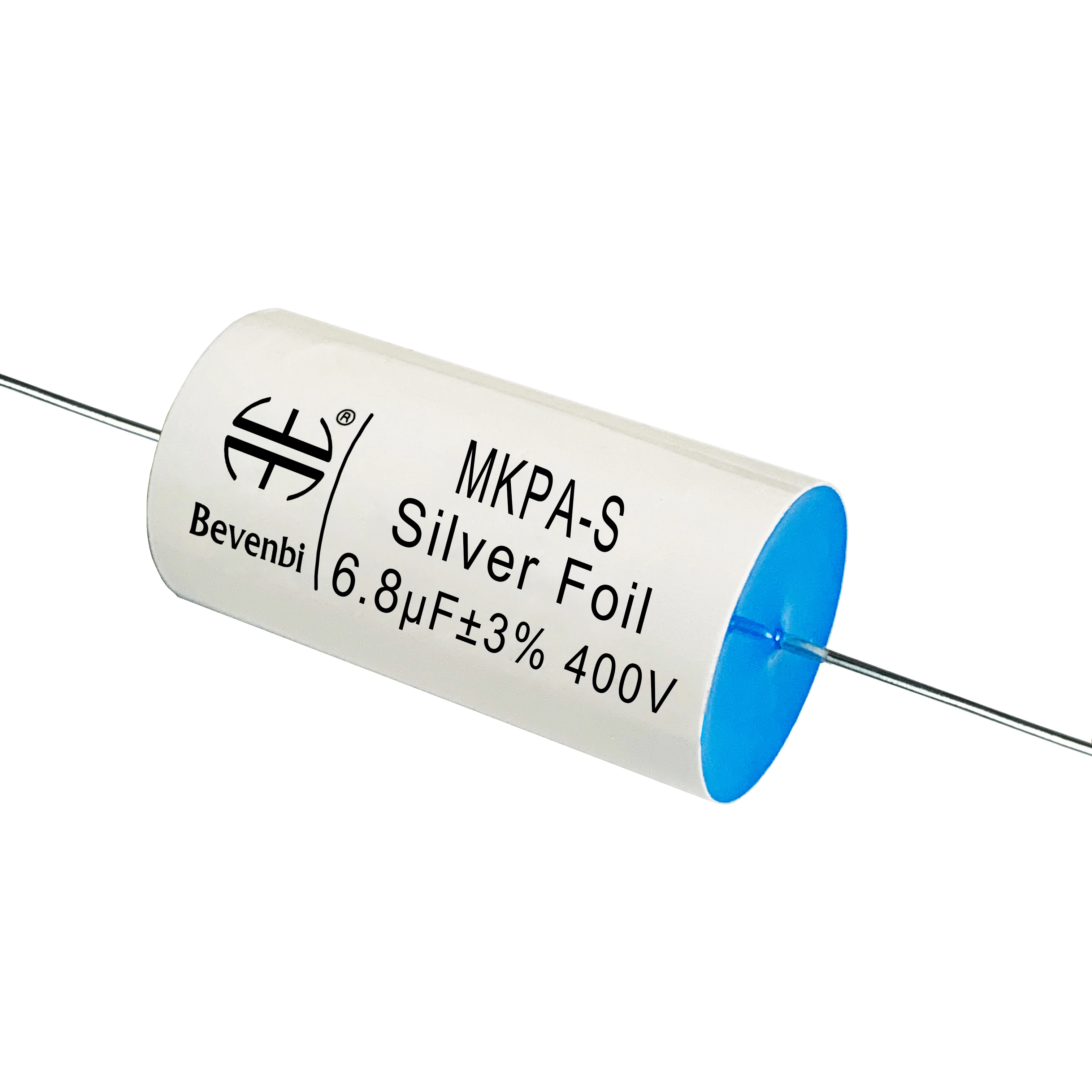 Capacitor with Silver Foil for Audio Crossovers & Hi-End Sound