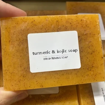 Turmeric Kojic Acid Glow Soap Dark Spot Acne Removal Even Skin  Smooth Skin Deep Cleansing Handmade Soaps