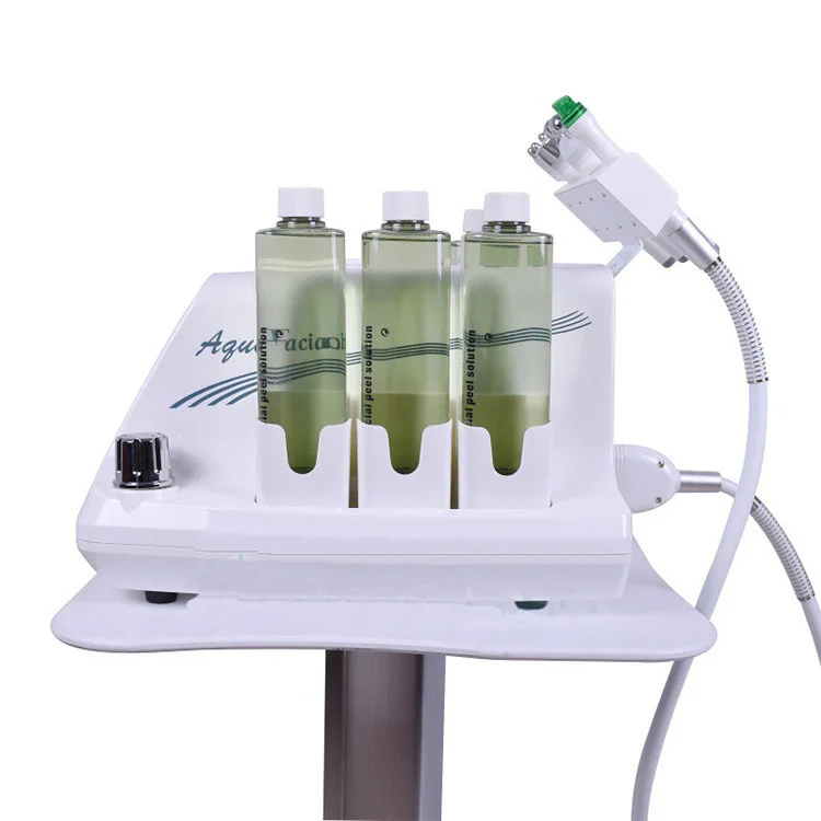 Портативный многофункциональный 4 в 1 Hydra микродермабразия РФ био-массажер для лица уход за кожей косметологический