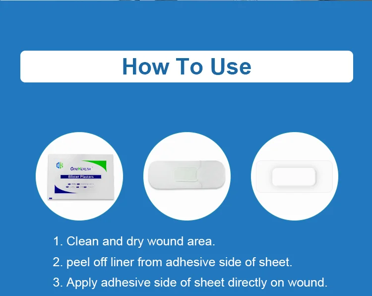 Hydrogel Wound Dressing Blister Plasters Bandage Buy Hydrogel Blister Plaster,Hydrogel Bandage